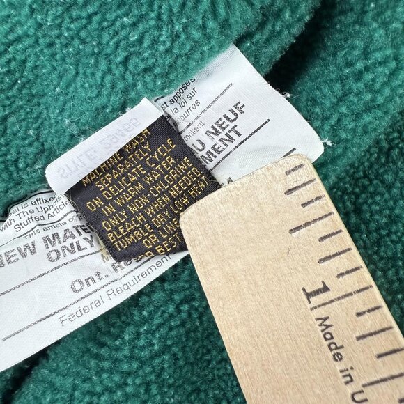 Vintage Eddie Bauer Jacket Womens Large White Windfoil Made USA Fleece Lined 90s - Picture 14 of 16